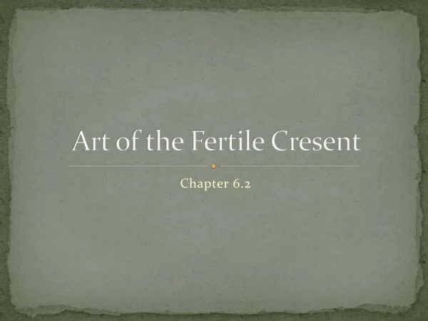 Art of the Fertile Cresent