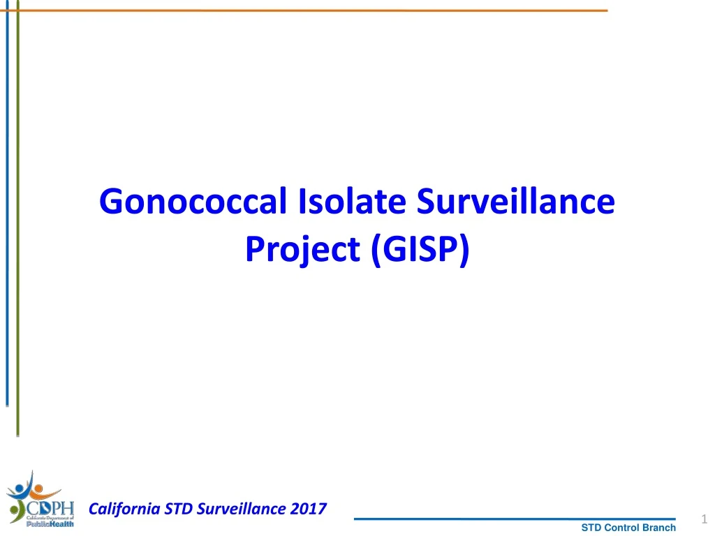 gonococcal isolate surveillance project gisp