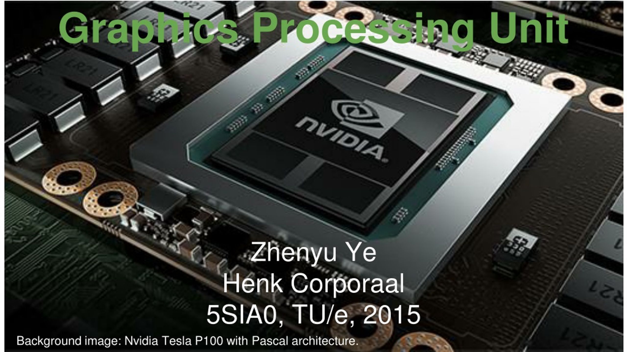 Graphics Processing Unitt PPT - Graphics Processing Unit PowerPoint Presentation, free download ...
