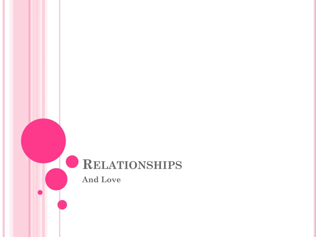 relationships