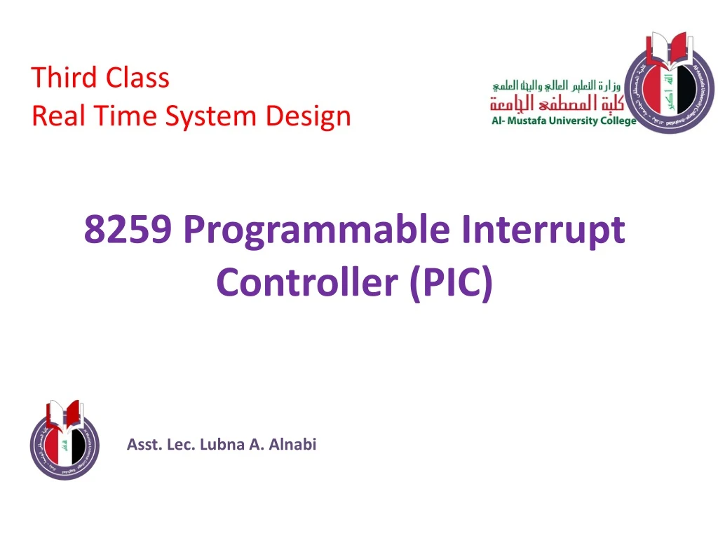 third class real time system design