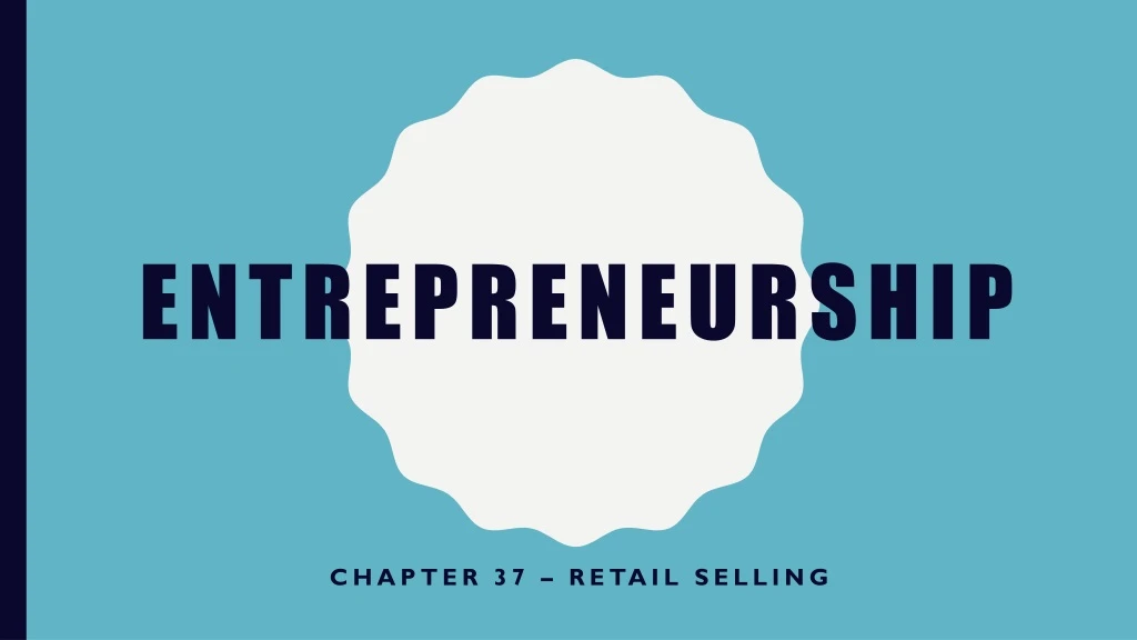 entrepreneurship