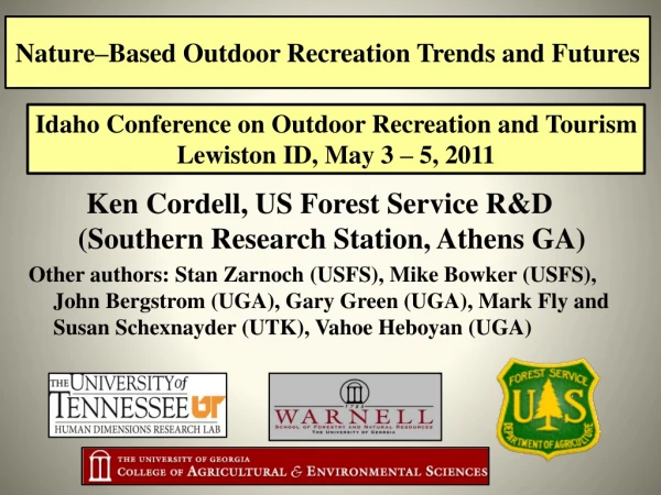 Nature–Based Outdoor Recreation Trends and Futures