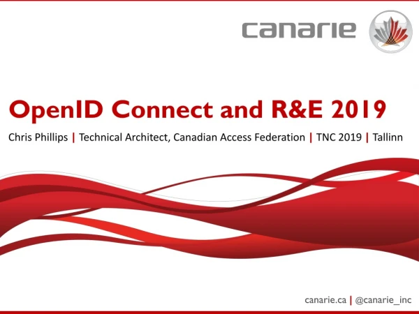 OpenID Connect and R&amp;E 2019