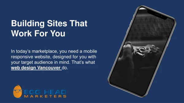 building sites that work for you