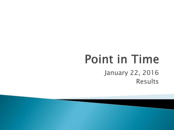 Point in Time