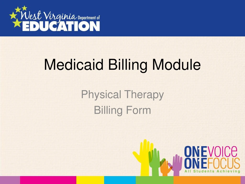 medicaid billing module