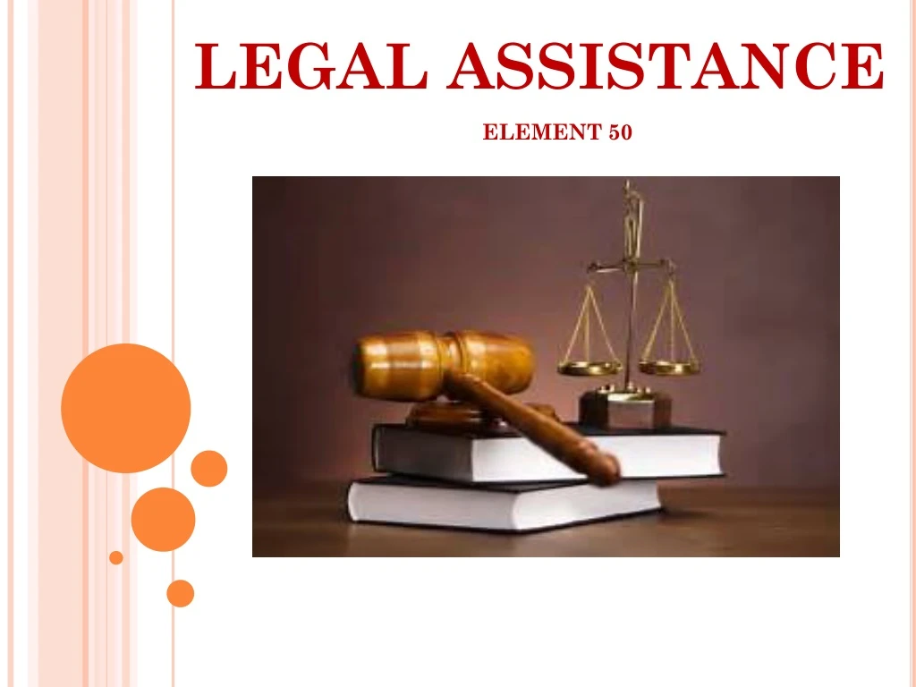 legal assistance element 50
