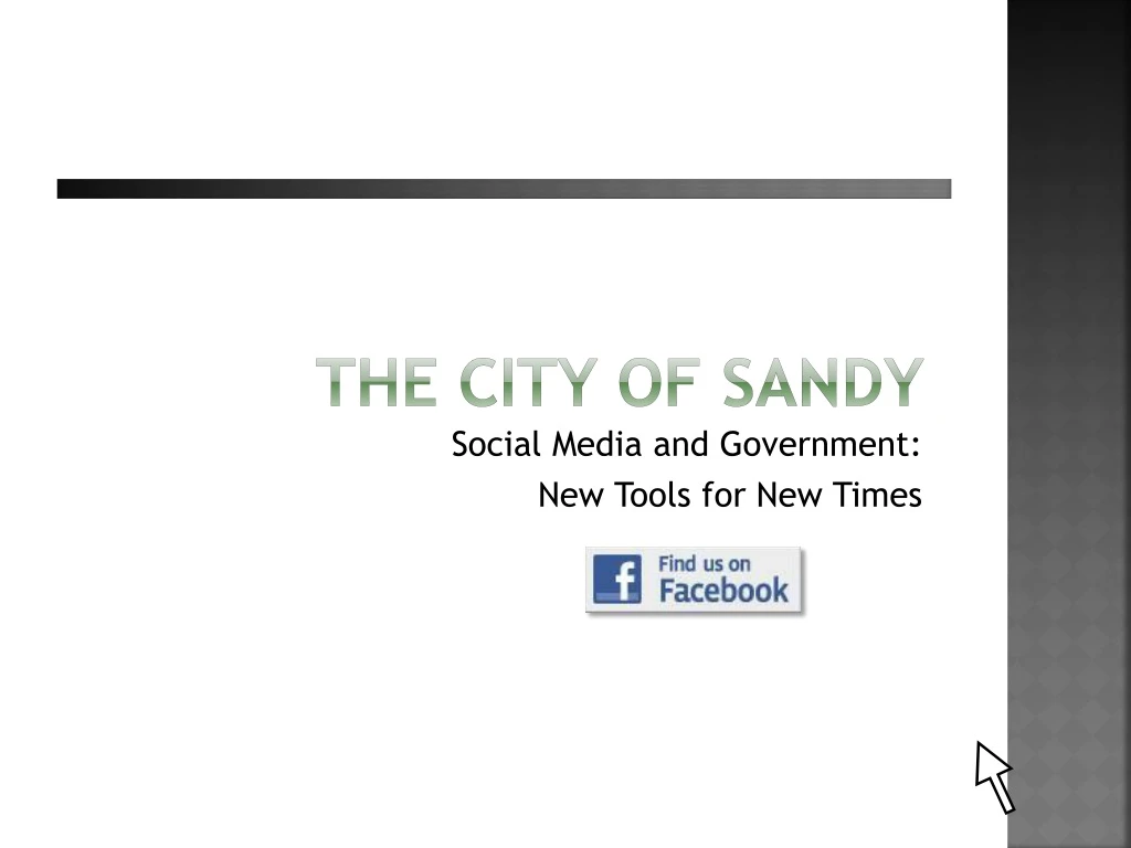 the city of sandy