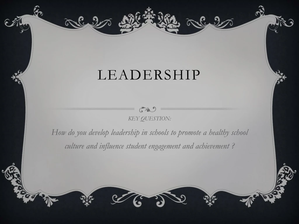 leadership