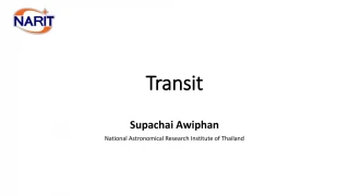 Transit - slide 1