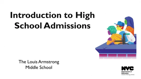 Introduction to High School Admissions