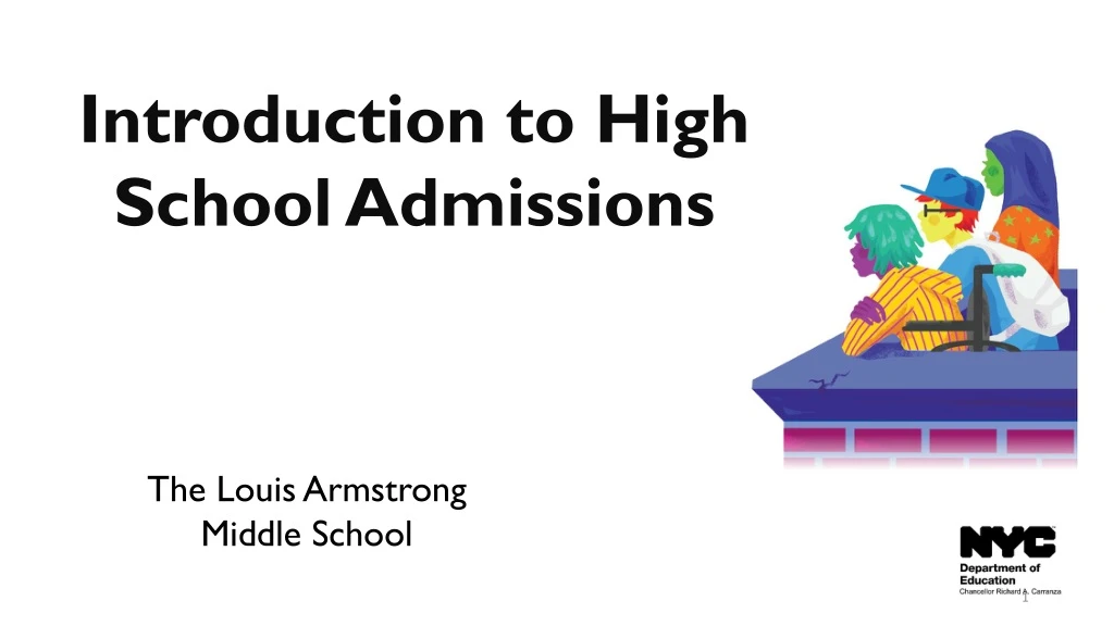 introduction to high school admissions