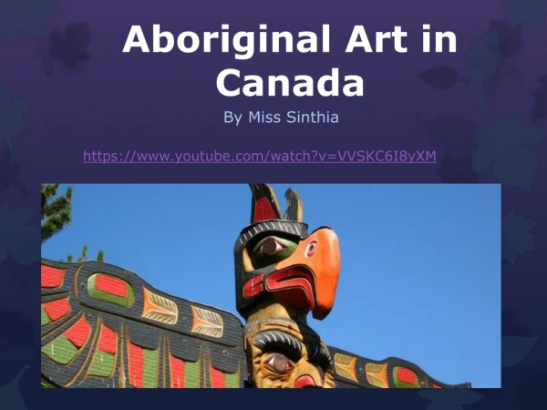 Aboriginal Art in Canada