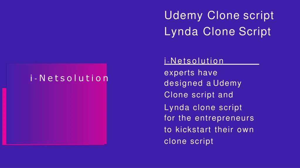 udemy clone script lynda clone script