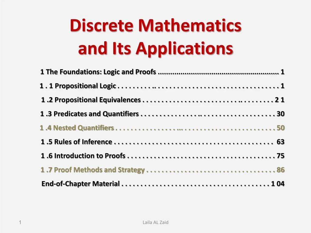 discrete mathematics and its applications