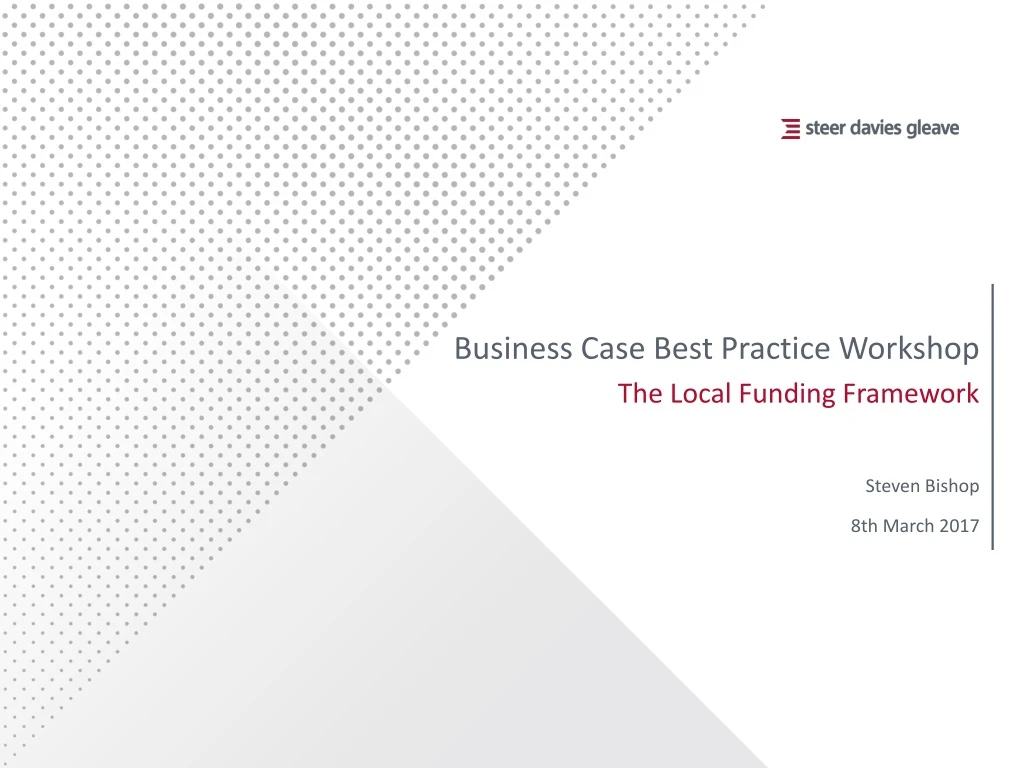 business case best practice workshop