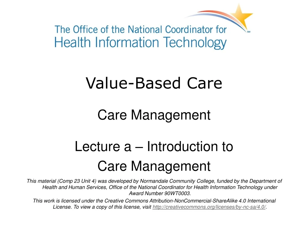 value based care