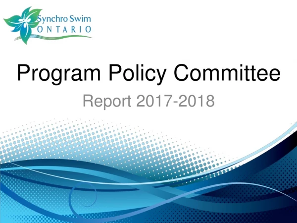 Program Policy Committee
