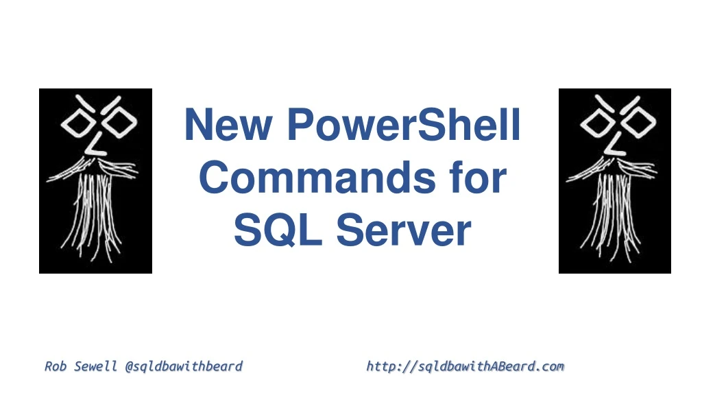 new powershell commands for sql server