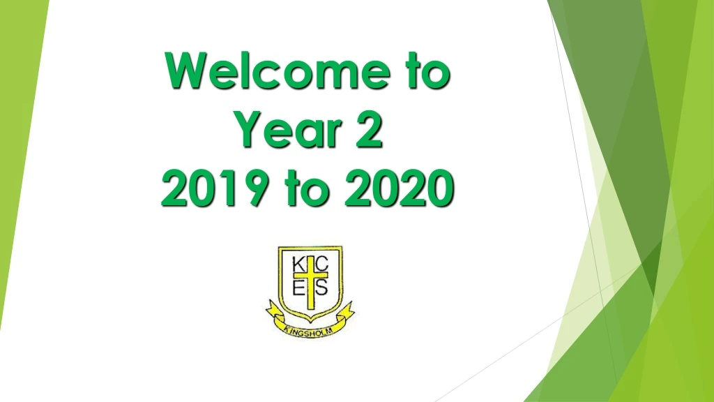 welcome to year 2 2019 to 2020