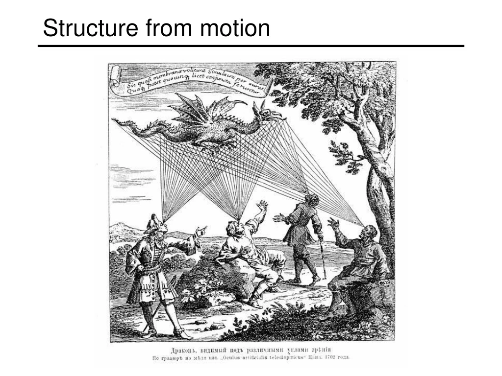 structure from motion