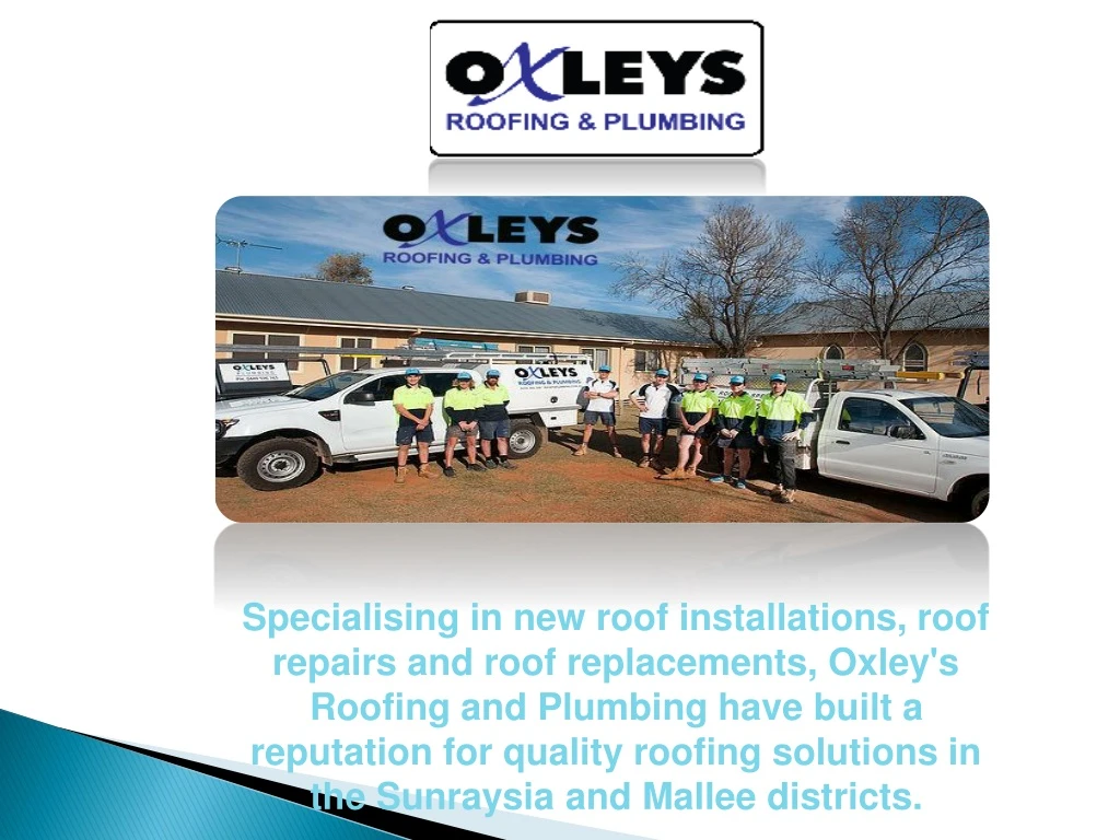 specialising in new roof installations roof