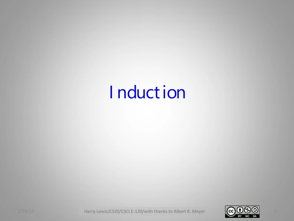 induction