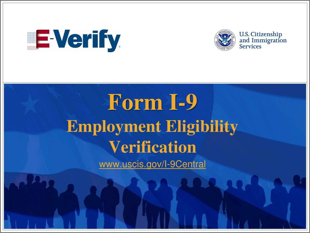 form i 9 employment eligibility verification