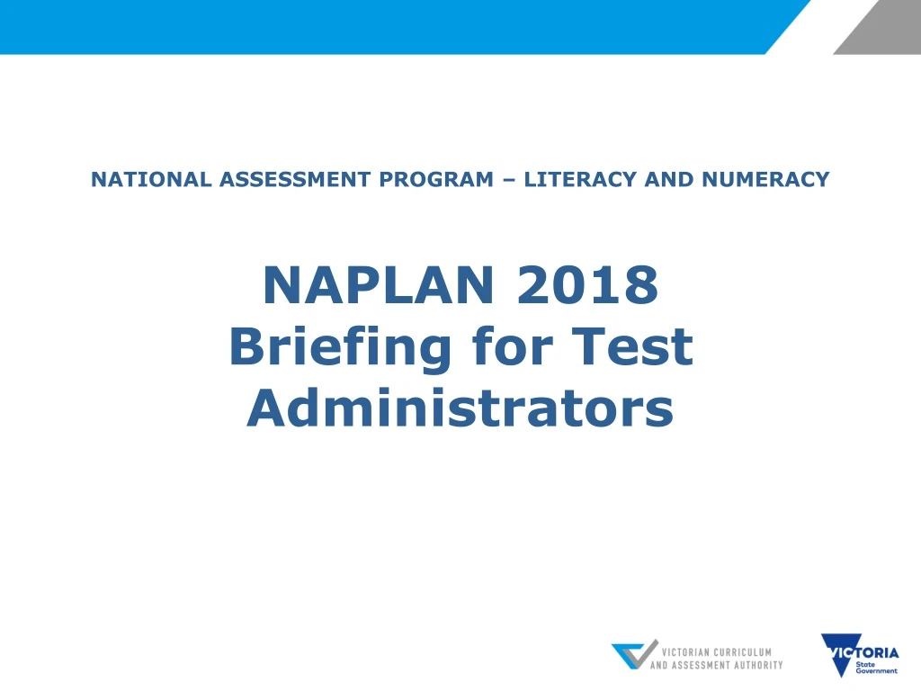 national assessment program literacy and numeracy