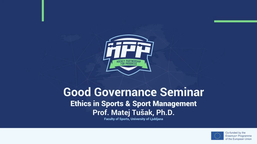 good governance seminar ethics in sports sport