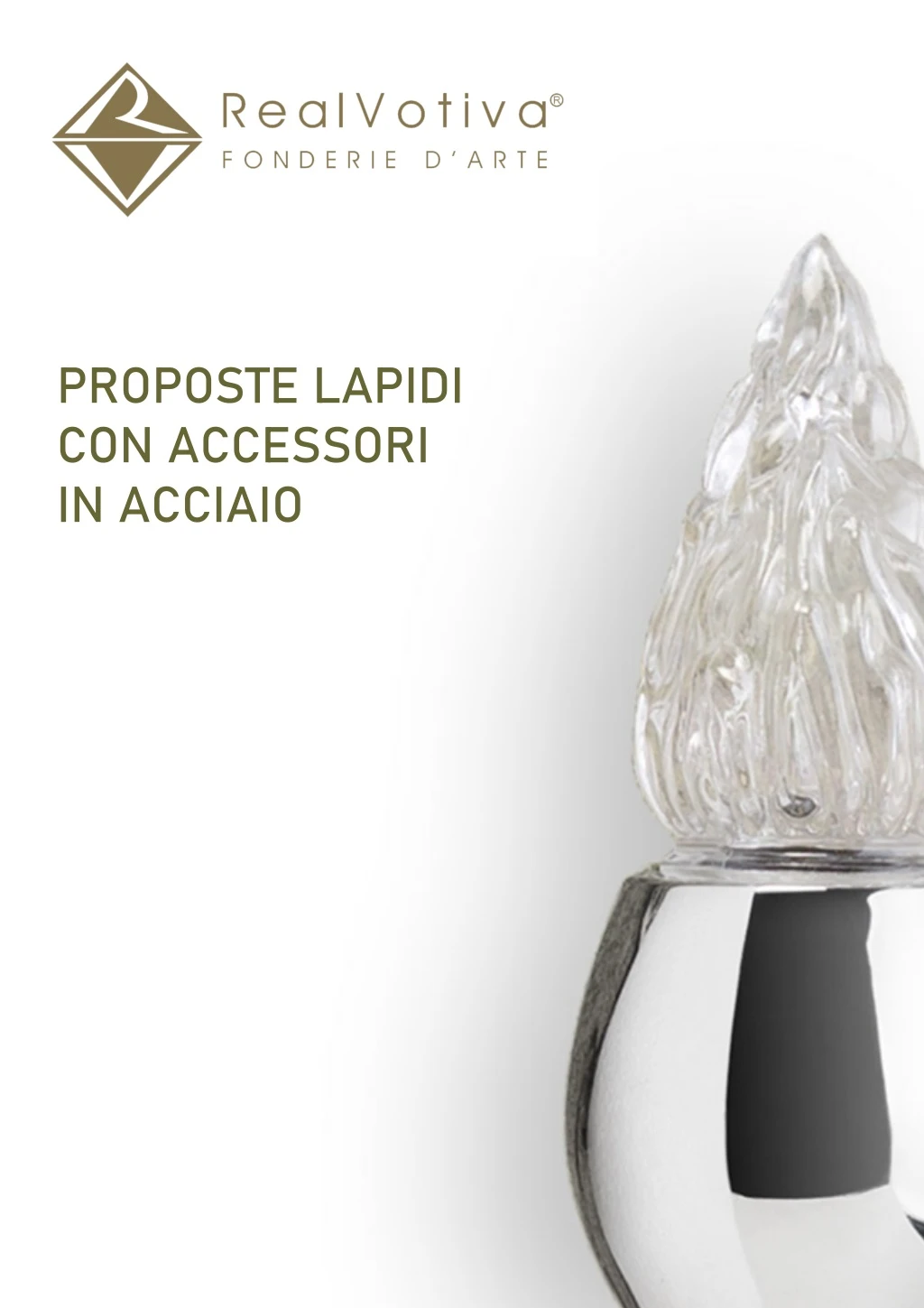 proposte lapidi con accessori in acciaio