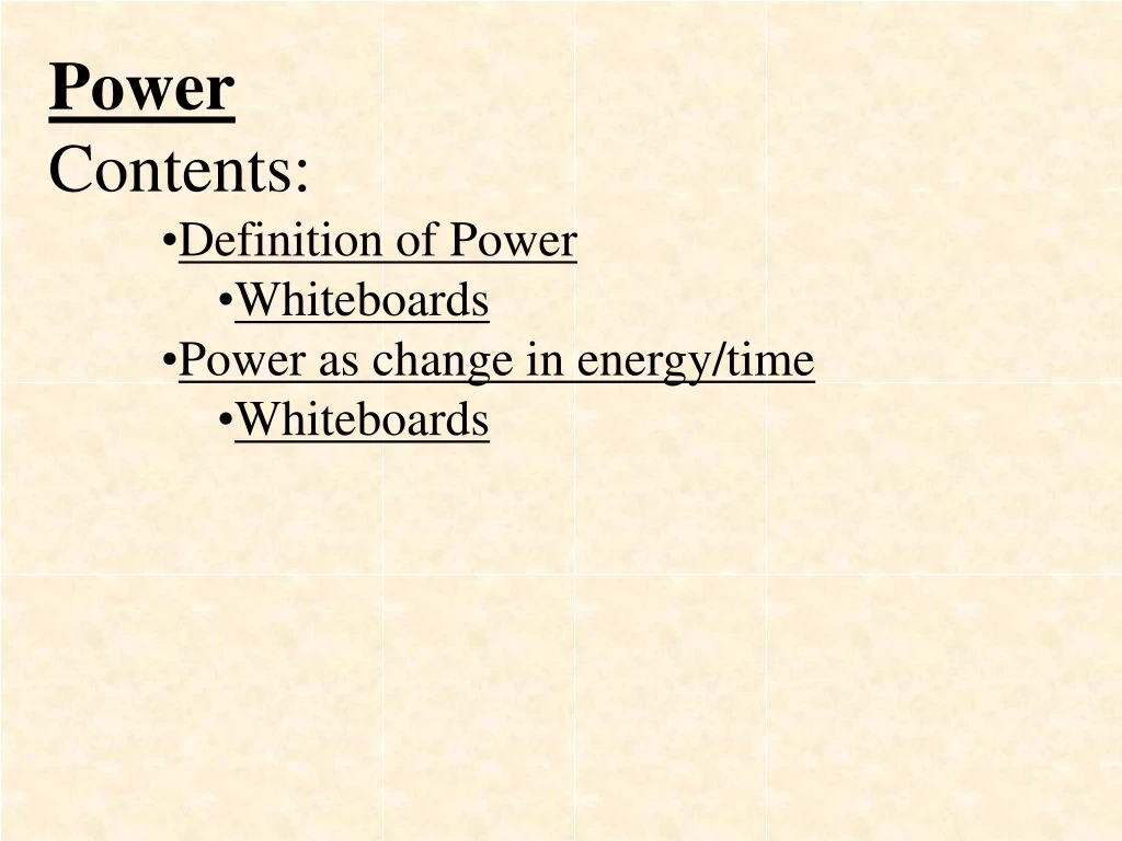 power contents definition of power whiteboards