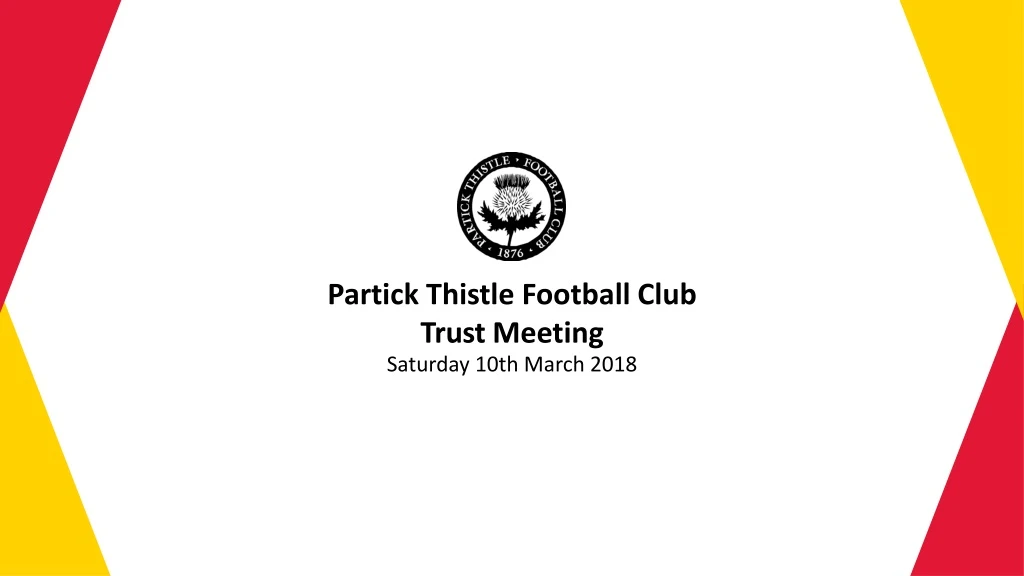 partick thistle football club trust meeting