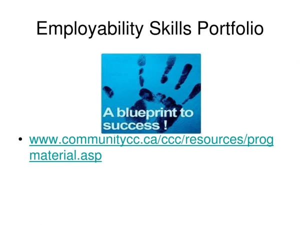 Employability Skills Portfolio