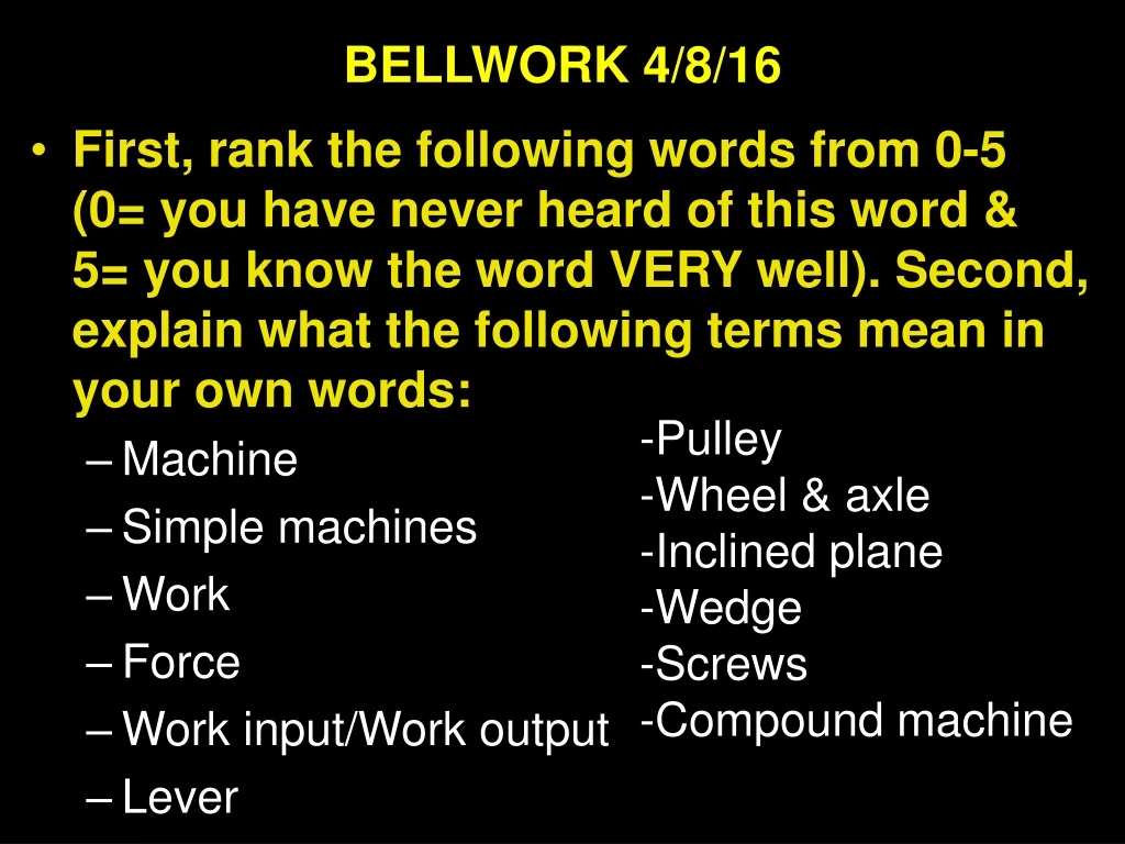 bellwork 4 8 16