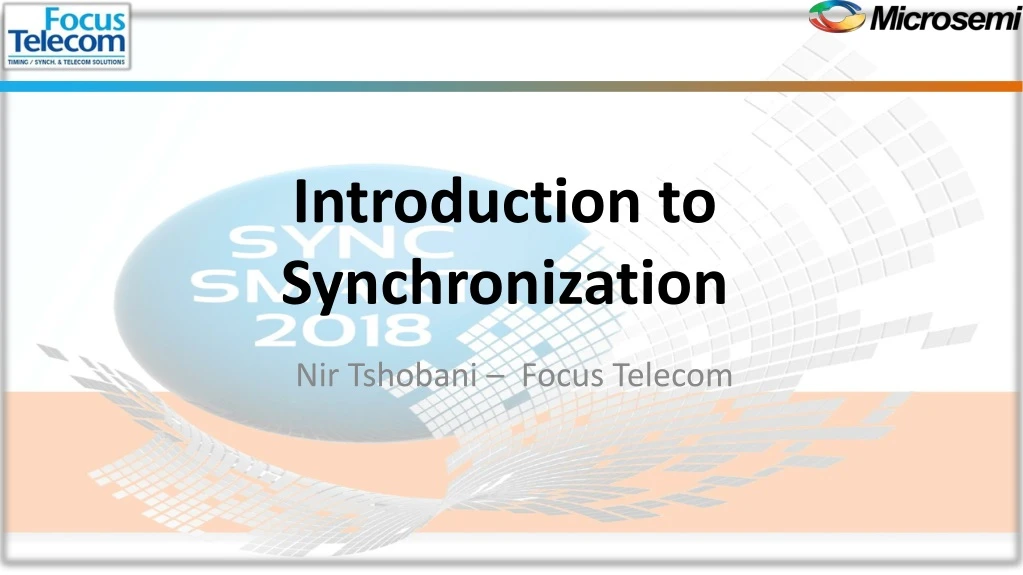 introduction to synchronization