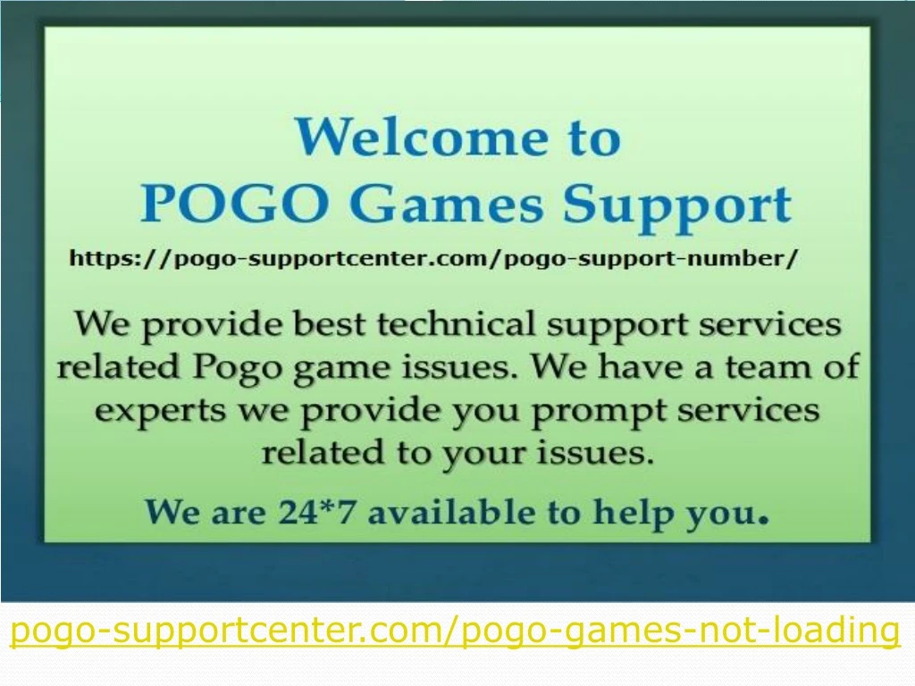 pogo game customer care