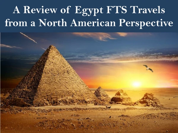 Day Tours and Excursions throughout Egypt | FTS TRAVELS