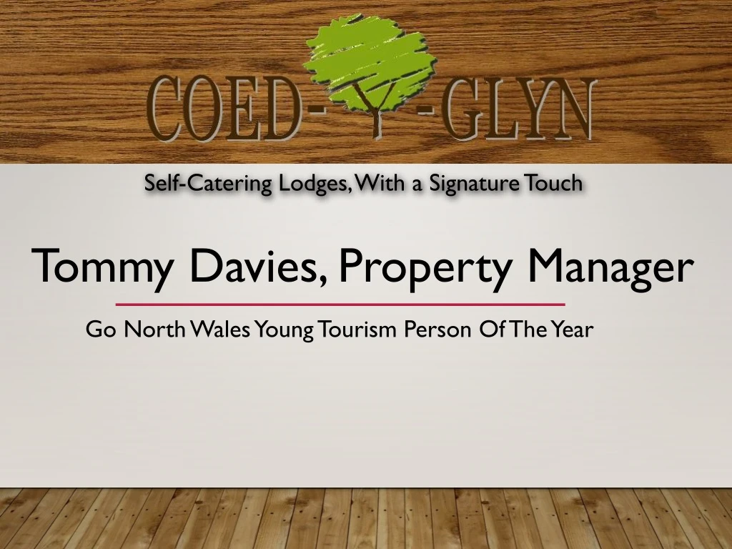 self catering lodges with a signature touch