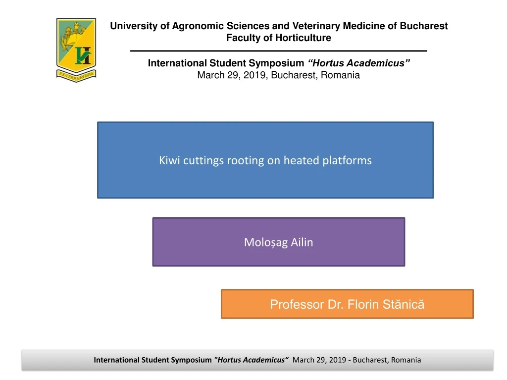 university of agronomic sciences and veterinary