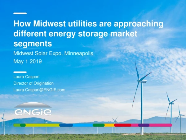 How Midwest utilities are approaching different energy storage market segments 