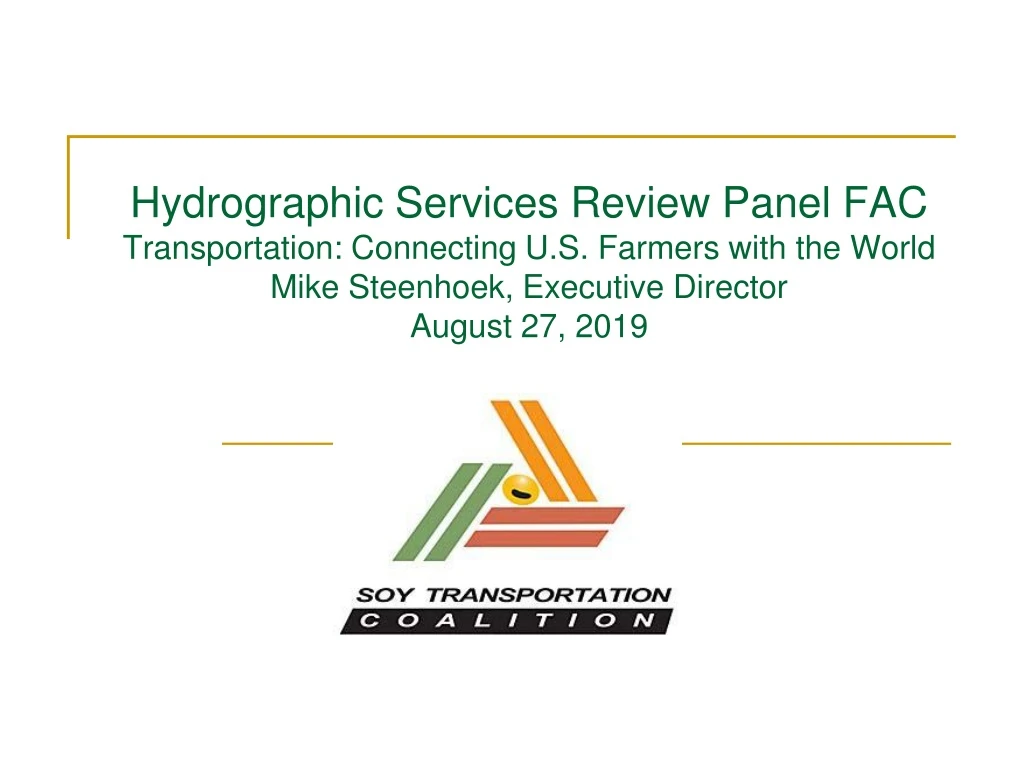 hydrographic services review panel