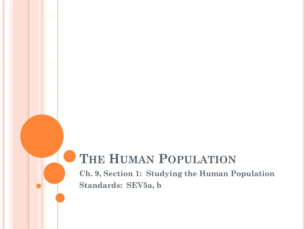 the human population