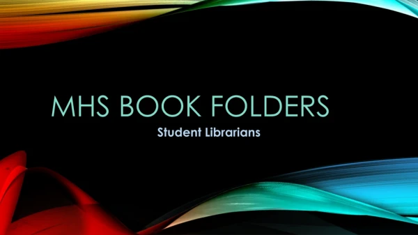 MHS Book Folders