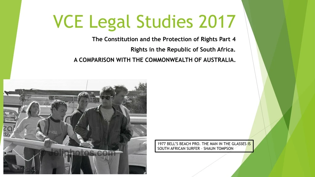 vce legal studies 2017
