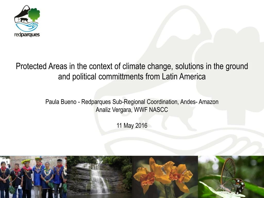protected areas in the context of climate change