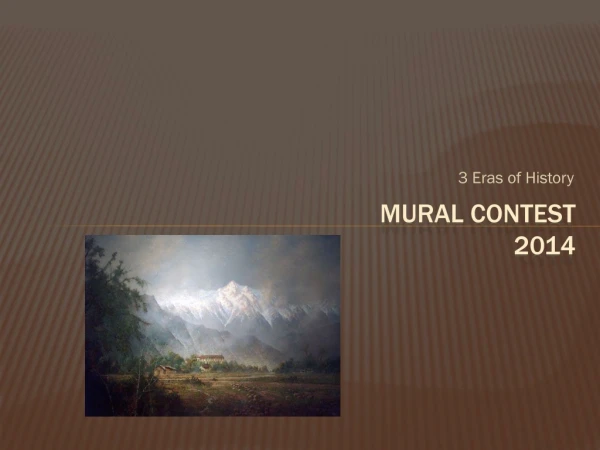 MURAL Contest 2014