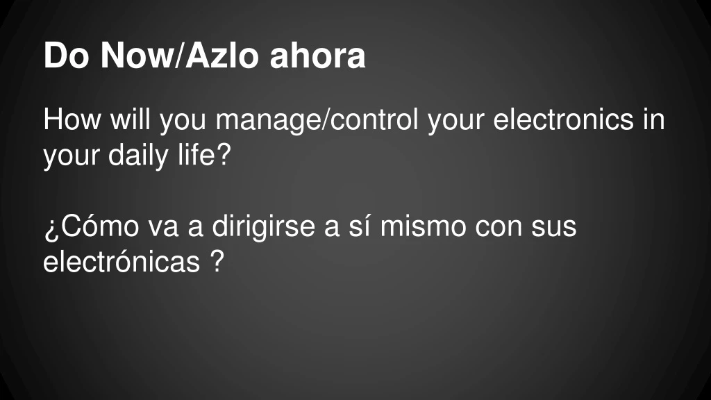 do now azlo ahora