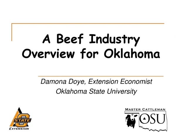 A Beef Industry Overview for Oklahoma